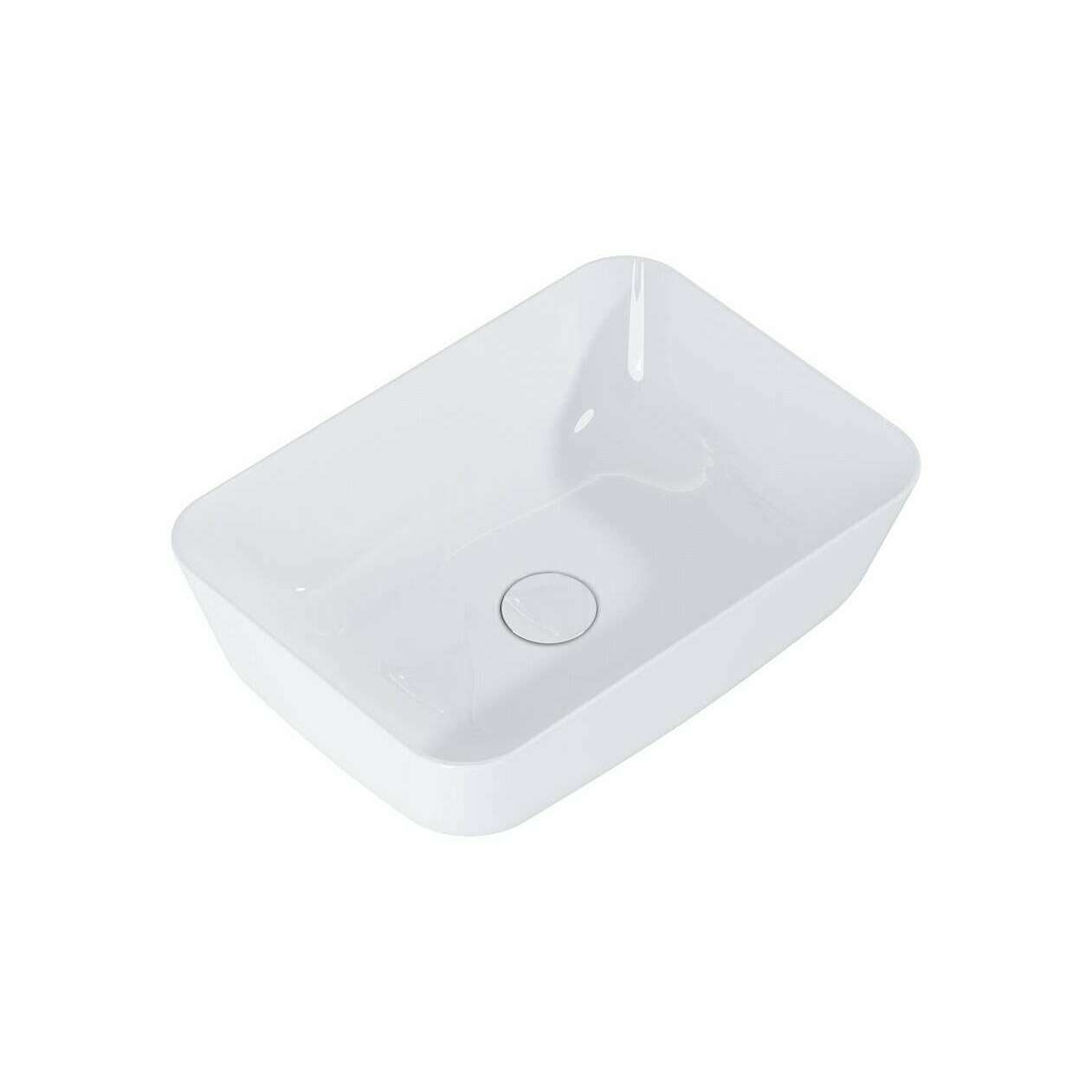 F09028_Aquatrend_Rectangle_Basin_White