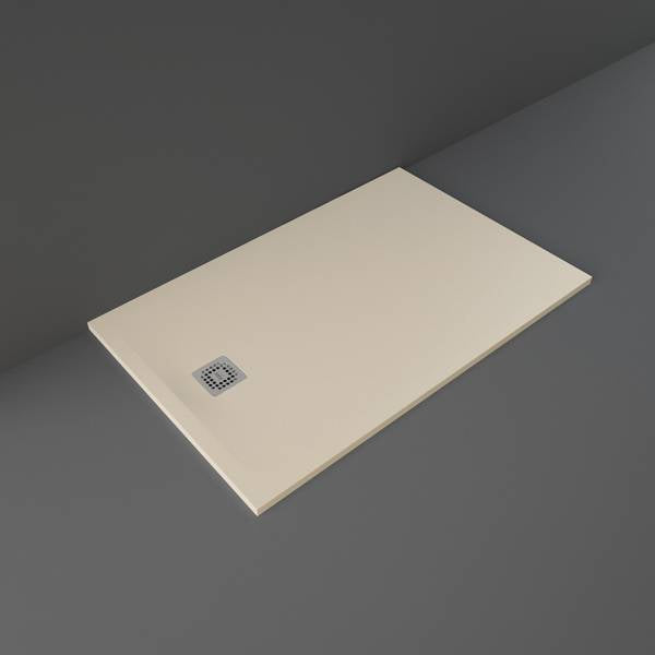 RAK Feeling Modern Rectangular Shower Tray 1400 x 900mm – White, Greige, Cappuccino, Grey & Black