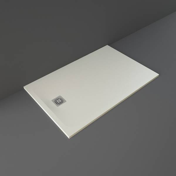 RAK Feeling Modern Rectangular Shower Tray 1400 x 900mm – White, Greige, Cappuccino, Grey & Black