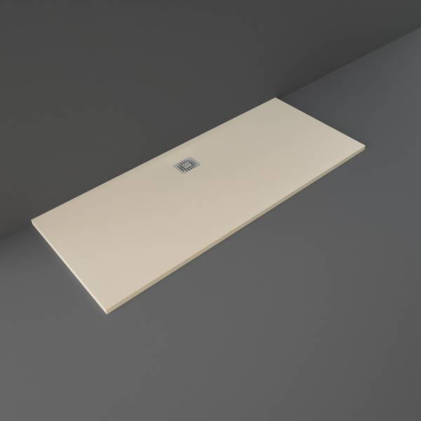 RAK Feeling Modern Rectangular Shower Tray 1700 x 700mm – White, Greige, Cappuccino, Grey & Black