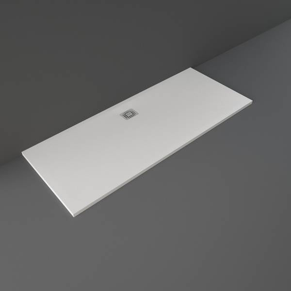 RAK Feeling Modern Rectangular Shower Tray 1700 x 700mm – White, Greige, Cappuccino, Grey & Black
