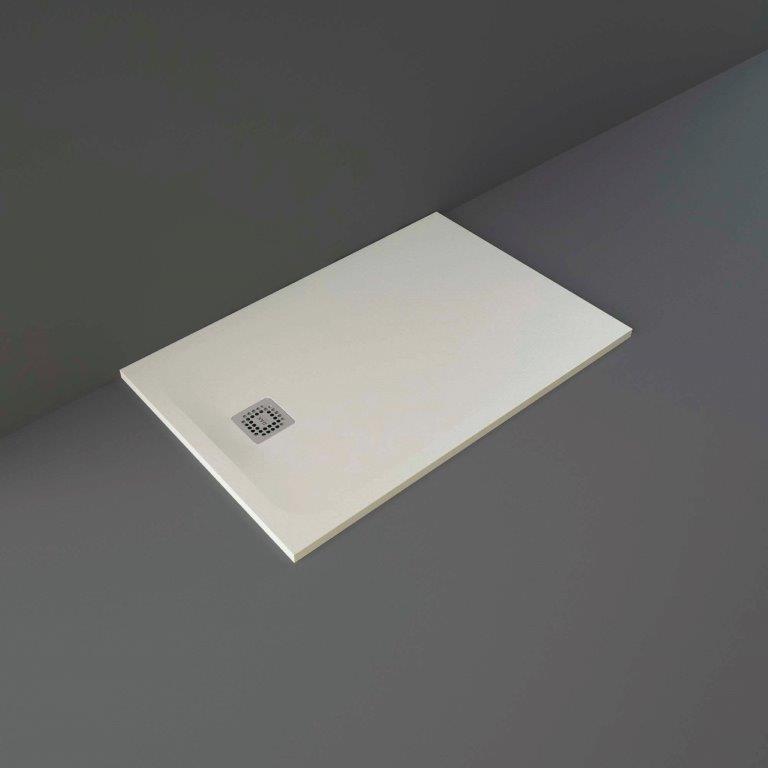 RAK Feeling Modern Rectangular Shower Tray 1200 x 800mm – White, Greige, Cappuccino, Grey & Black